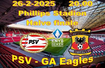 psv - eagles beker